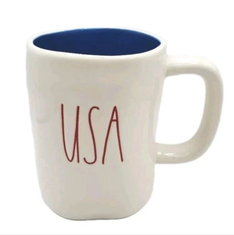Rae Dunn "USA" Ceramic Coffee Mug